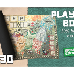 Rising Sun Kickstarter Exclusive Playmat Board