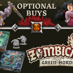 Zombicide: Green Horde Kickstarter Optional Buys