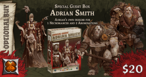Zombicide: Green Horde Adrian Smith Special Guest Box