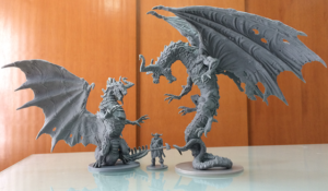 Zombicide: Green Horde Dragon Scale Comparison